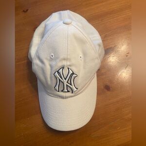Vintage Puma NY Yankees Hat snap back white